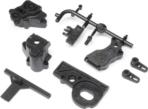 Motor Mount, Trans Case & Linkage: 1/10 SCX10 PRO