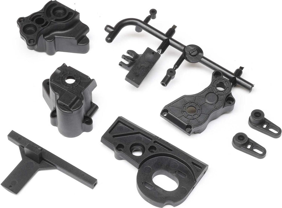 Motor Mount, Trans Case & Linkage: 1/10 SCX10 PRO