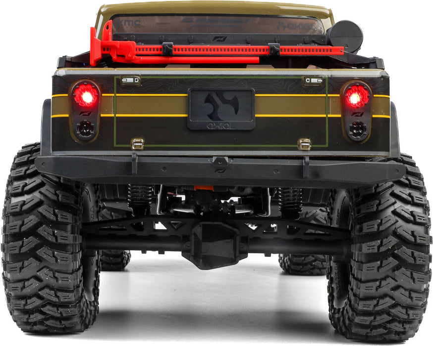 1/10 SCX10 III Motobilt Waypoint Jeep JT Gladiator 4X4 RTR Brushed Rock Crawler, Green