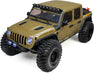 1/10 SCX10 III Motobilt Waypoint Jeep JT Gladiator 4X4 RTR Brushed Rock Crawler, Green