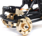 Hex Hub, Brass (2): SCX24, AX24