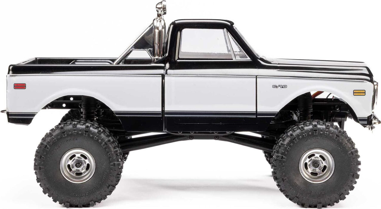 1/24 SCX24 1967-1972 Chevrolet C10 4WD Truck RTR, Black