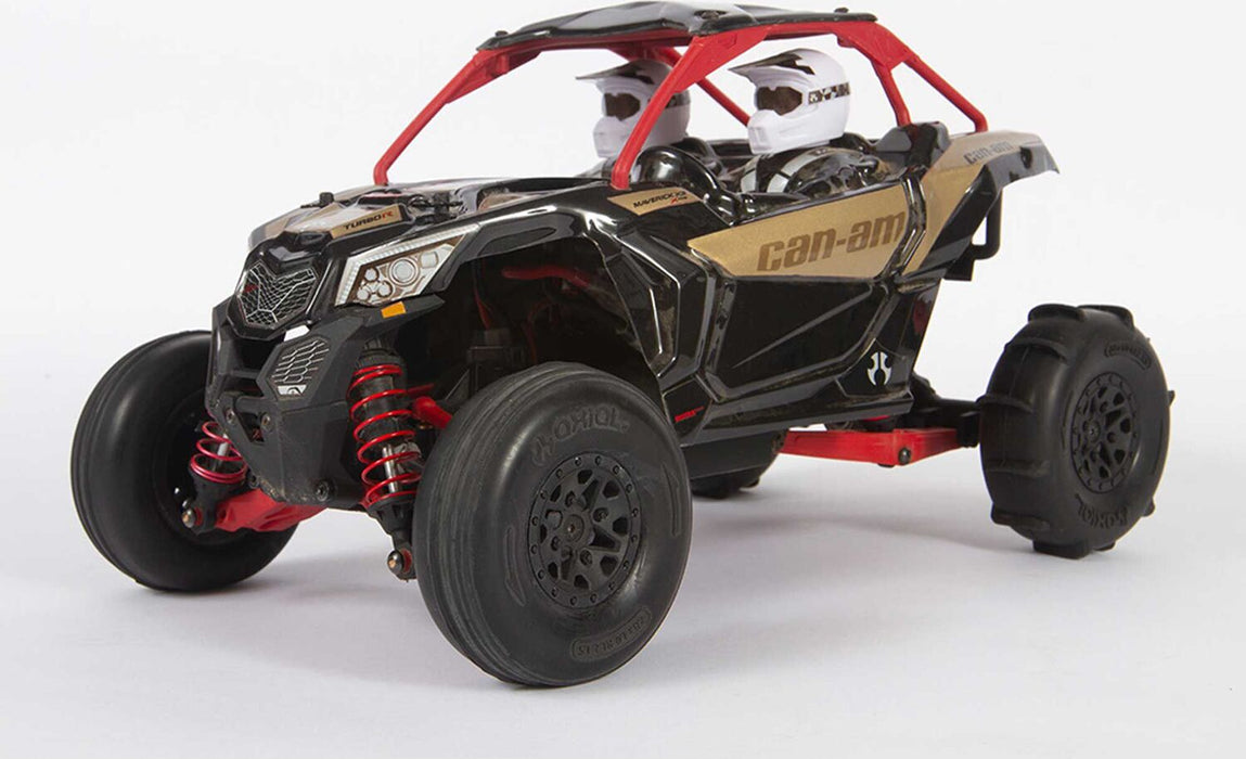 ST28 Front Razor, Rear Paddle Tire and Wheel Set: Yeti Jr