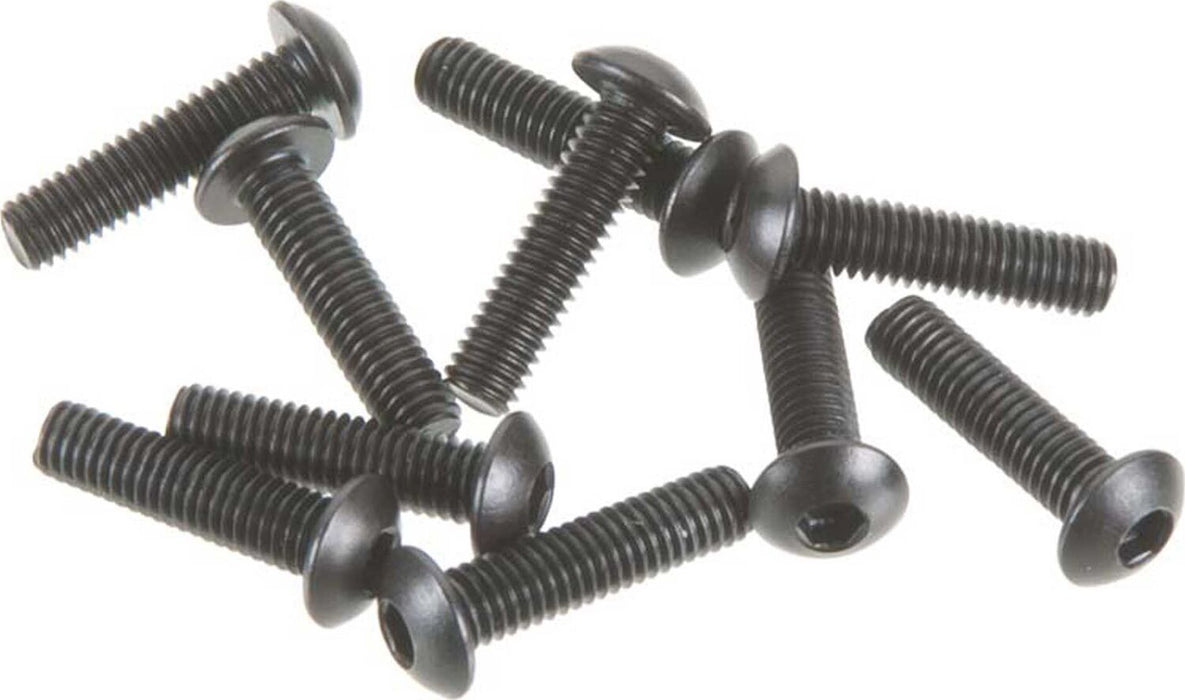 Hex Socket Button Head M3x12mm Black (10)