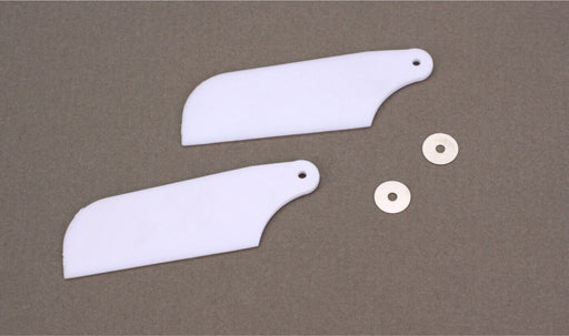 Tail Rotor Blade Set, White: B450, 330X, 330S