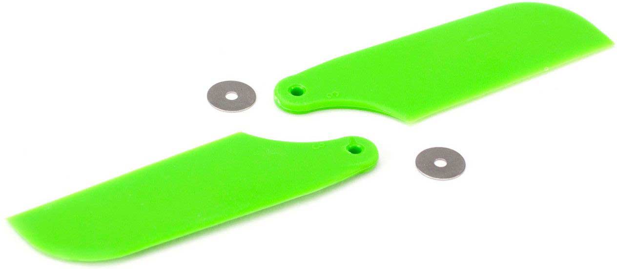 Tail Rotor Blade Set, Green: B450 3D, B400, B450 X