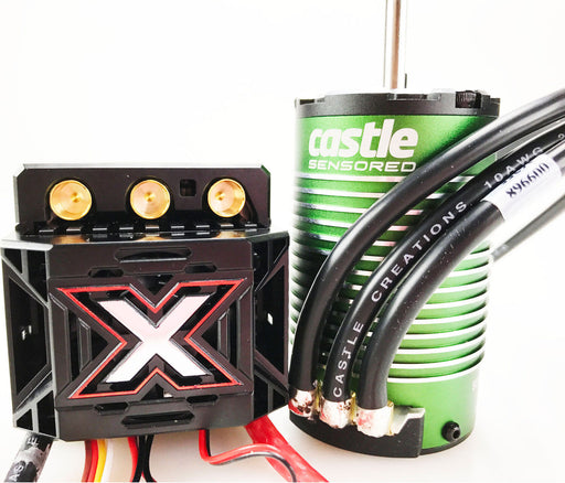 1/8 Mamba Monster X ESC/1515-2200KV Sensored Brushless Motor Combo: 6.5mm Bullet