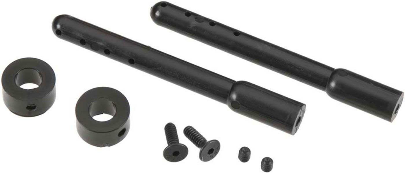 Nylon Body Post, Black 2.5" (2)