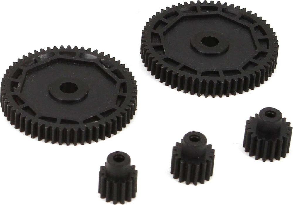 Pinion & Spur Gear Set: 1/18 4WD All