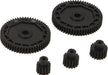 Pinion & Spur Gear Set: 1/18 4WD All