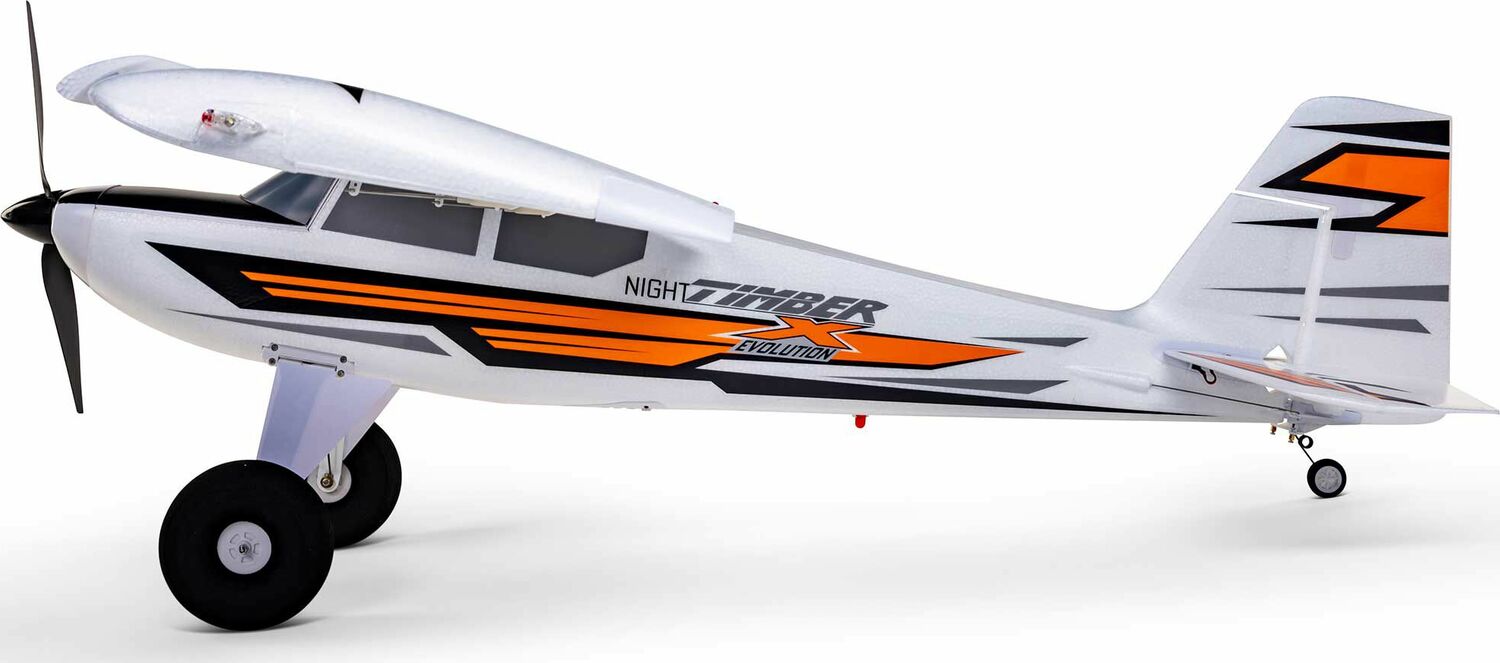 Night Timber X Evolution 1.2m BNF Basic with AS3X+ and SAFE Select
