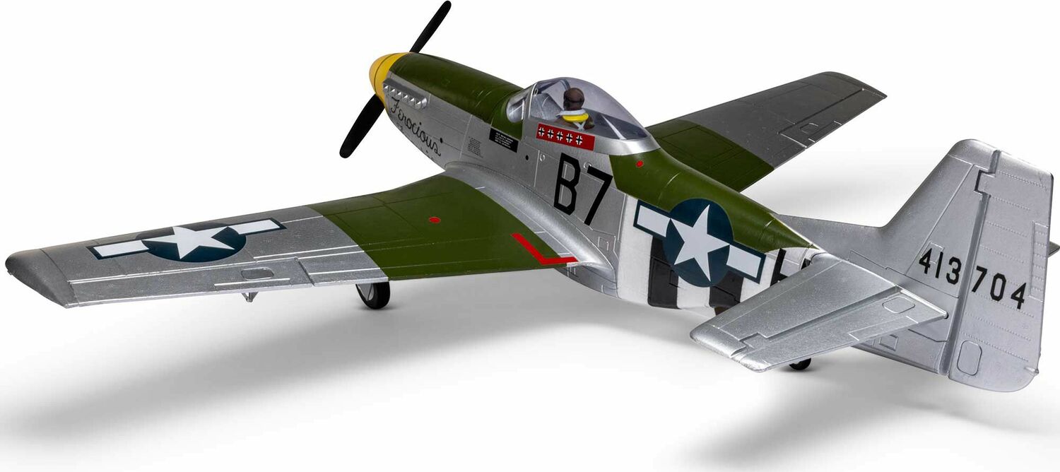 P-51D Mustang 1.0m BNF Basic with AS3X+ and SAFE Select