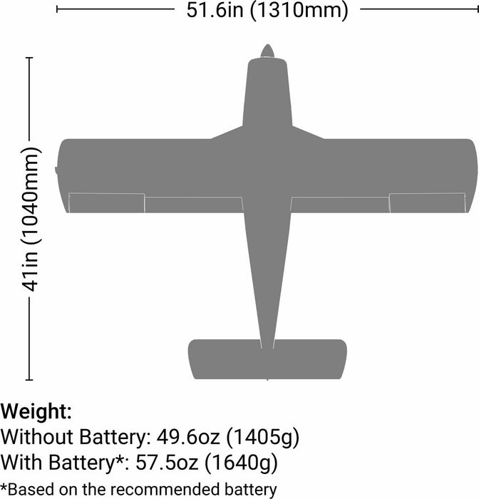 Cherokee 1.3m BNF Basic with AS3X and SAFE Select