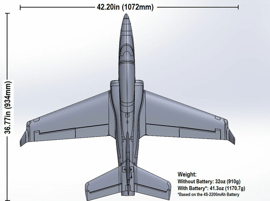 Viper 64mm EDF Jet BNF Basic with AS3X+ and SAFE Select