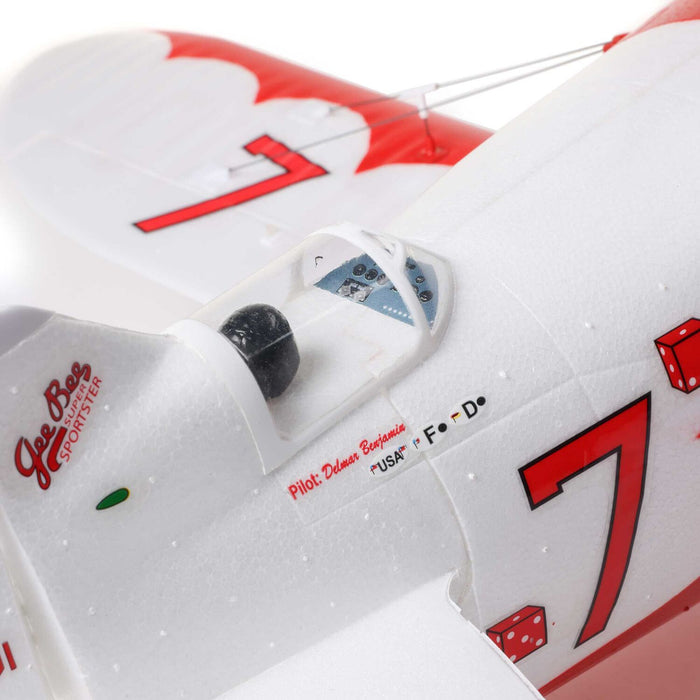 UMX Gee Bee R-2 510mm BNF Basic with AS3X and SAFE Select