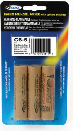 C6-5 Standard Rocket Engines (3)