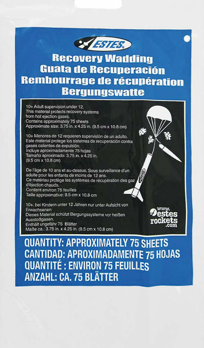 Recovery Wadding (75 sq)