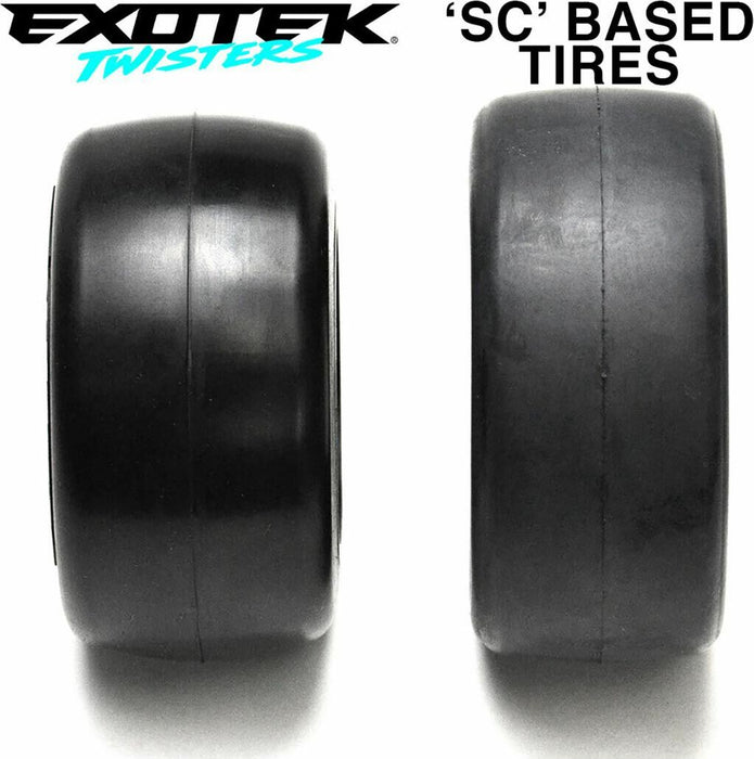 Twister Pro Drag Tire And Wheel Set with Foam