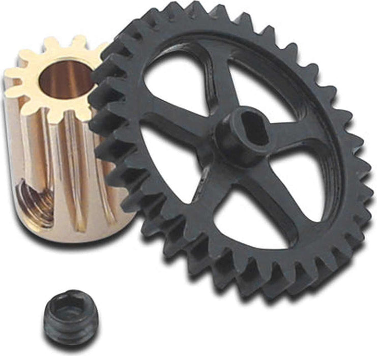 Ultimate Plus Brushless Conversion Kit, 2204 Motor, CNC Motor Mount, Spur and Pinion: SCX24