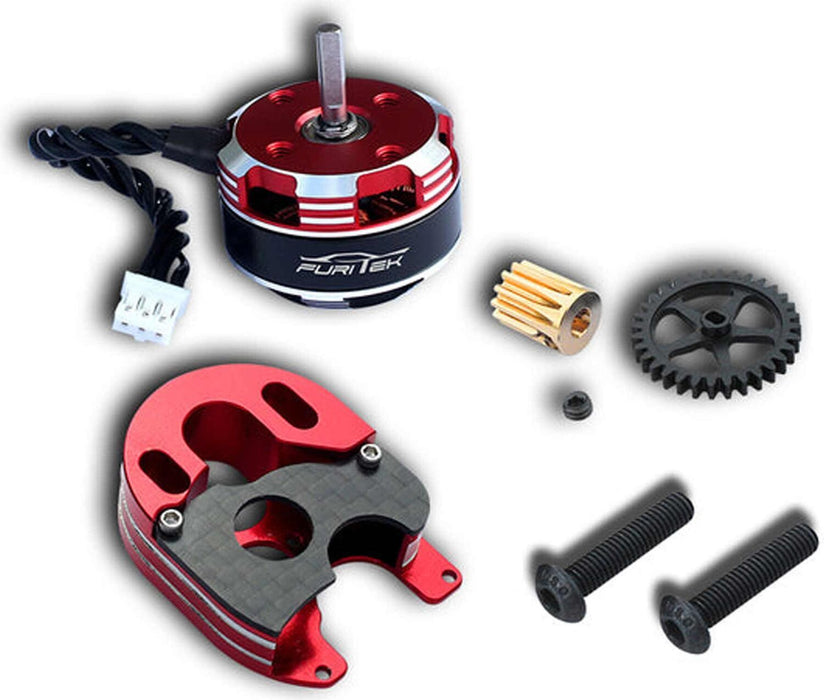 Ultimate Plus Brushless Conversion Kit, 2204 Motor, CNC Motor Mount, Spur and Pinion: SCX24