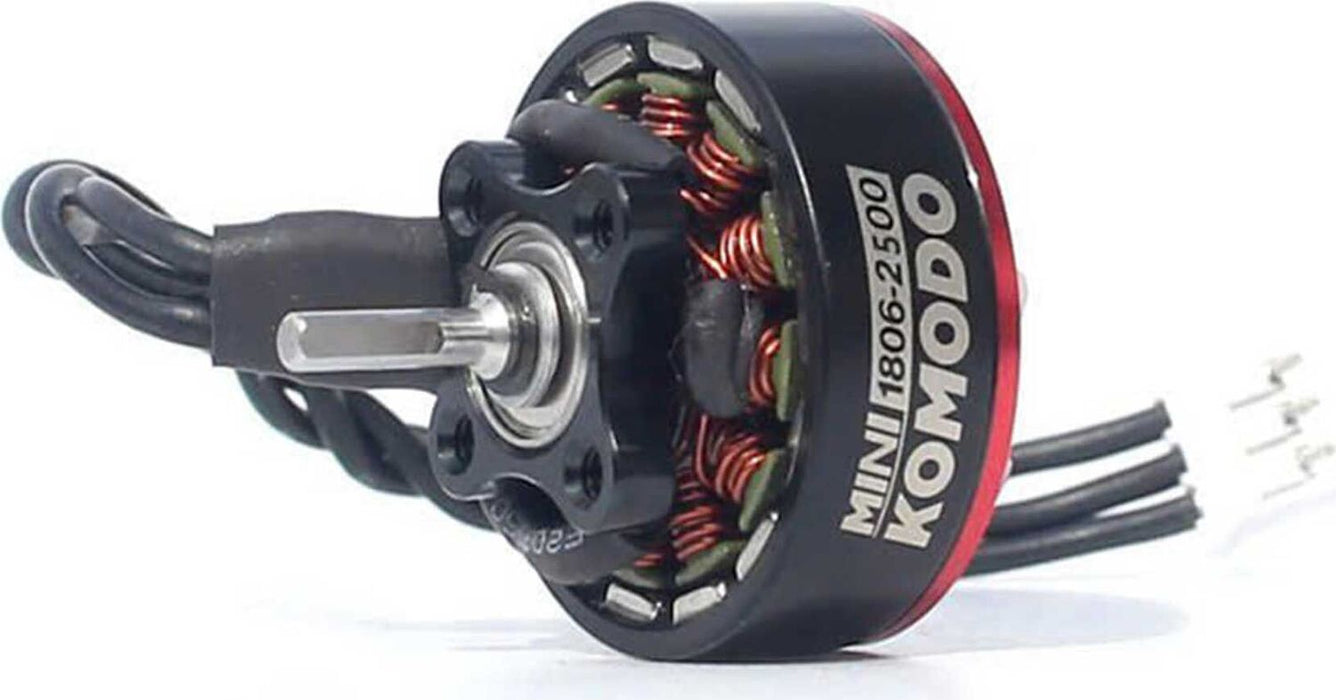 Mini Komodo 1806-2000Kv Brushless Motor with 16T Steel Pinion: SCX24