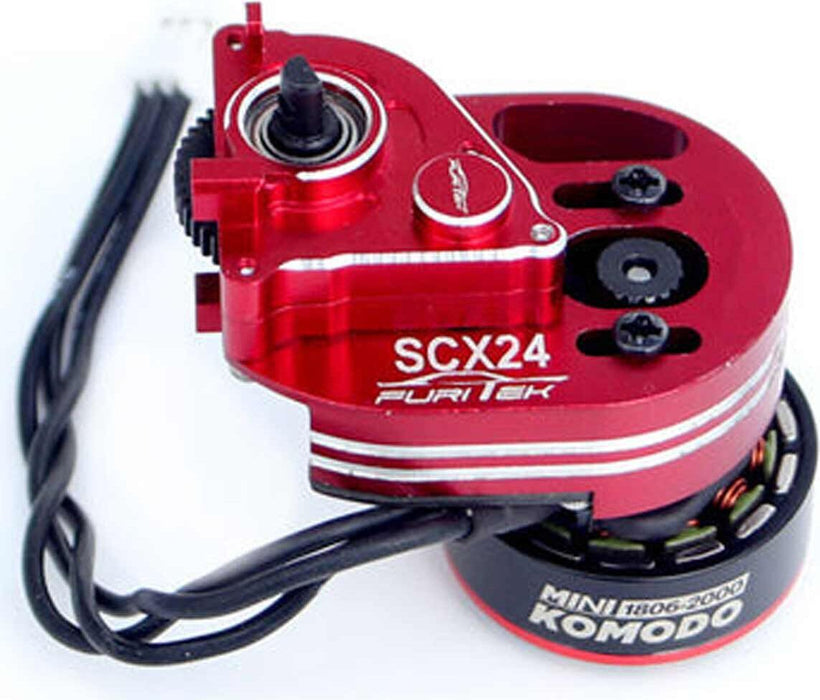 Mini Stellar Transmission with Mini Komodo Brushless Motor: SCX24