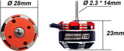 Komodo 2208 2500Kv Brushless Motor: UTB18 Capra