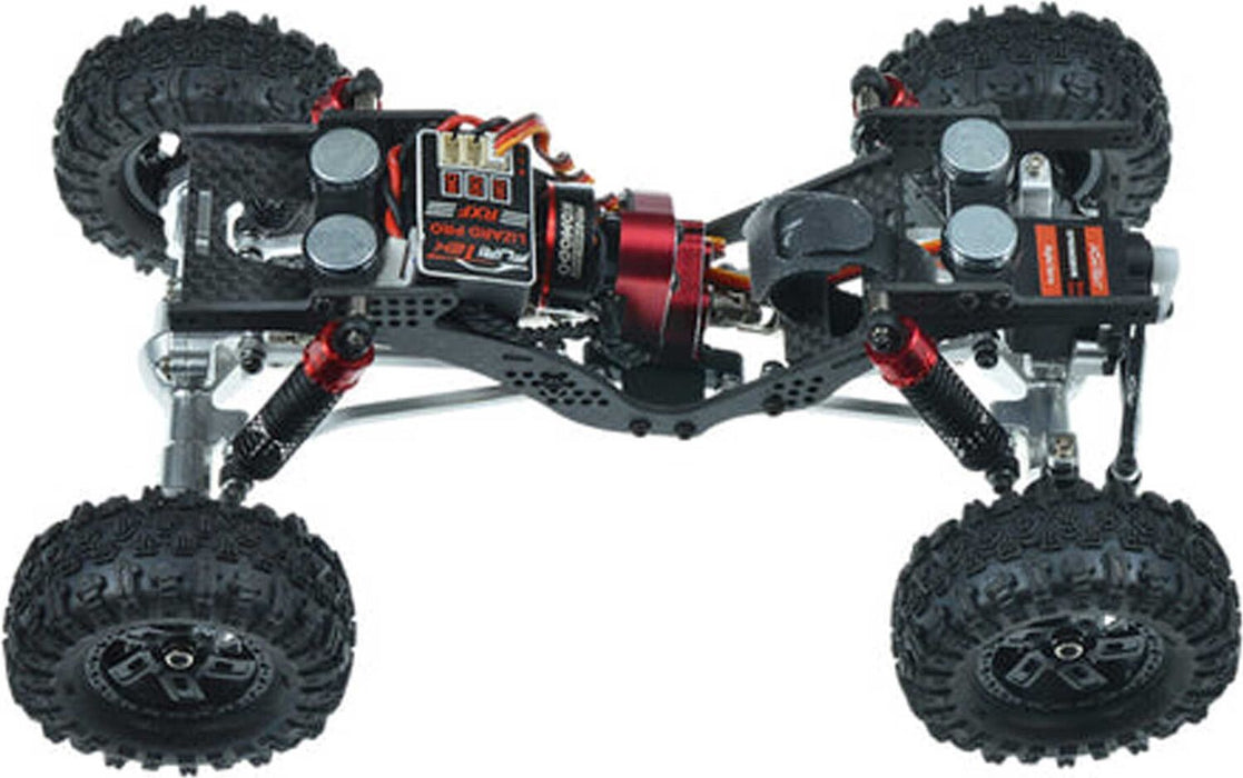 1/18 Cayman Pro V2 4x4 Rock Crawler RTR, Black with Flames
