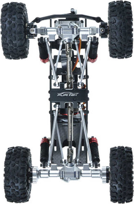 1/18 Cayman Pro V2 4x4 Rock Crawler RTR, Black with Flames