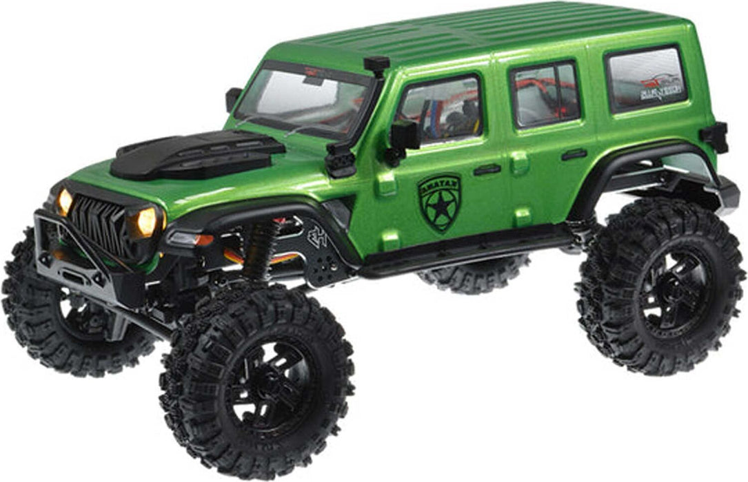 FURITEK FX118 KATANA RTR BRUSHLESS 1/18 RC CRAWLER GREEN