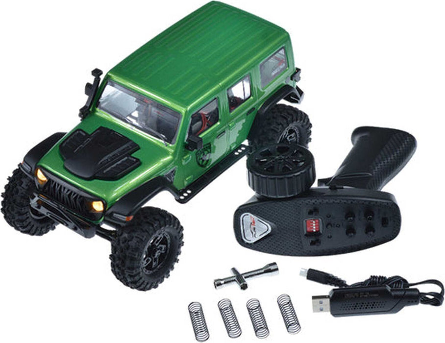 FURITEK FX118 KATANA RTR BRUSHLESS 1/18 RC CRAWLER GREEN