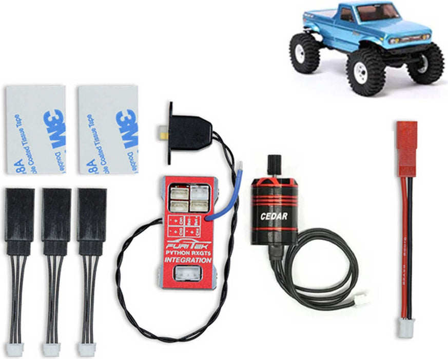 Python RXGT5 Brushless ESC & Motor Combo with Flysky FS-GT5 Integration: Ascent-18