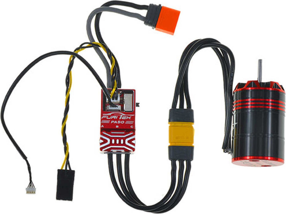 Scorpion Power Combo: Paso Brushless ESC & Kinetic 5600KV Motor, 1/18 Losi Nascar Vehicles