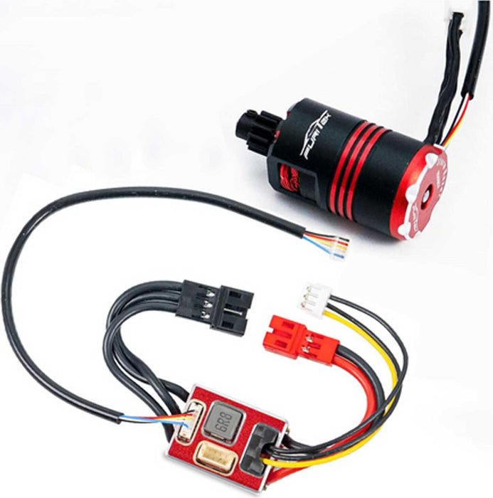 Grasshopper Power Combo: Microbeast Brushless ESC & Storm Razor 1524 9500KV Motor, 1/24 Losi Micro-B