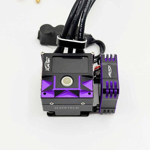 AeroSpin 30K Aluminum Fan Kit, Purple