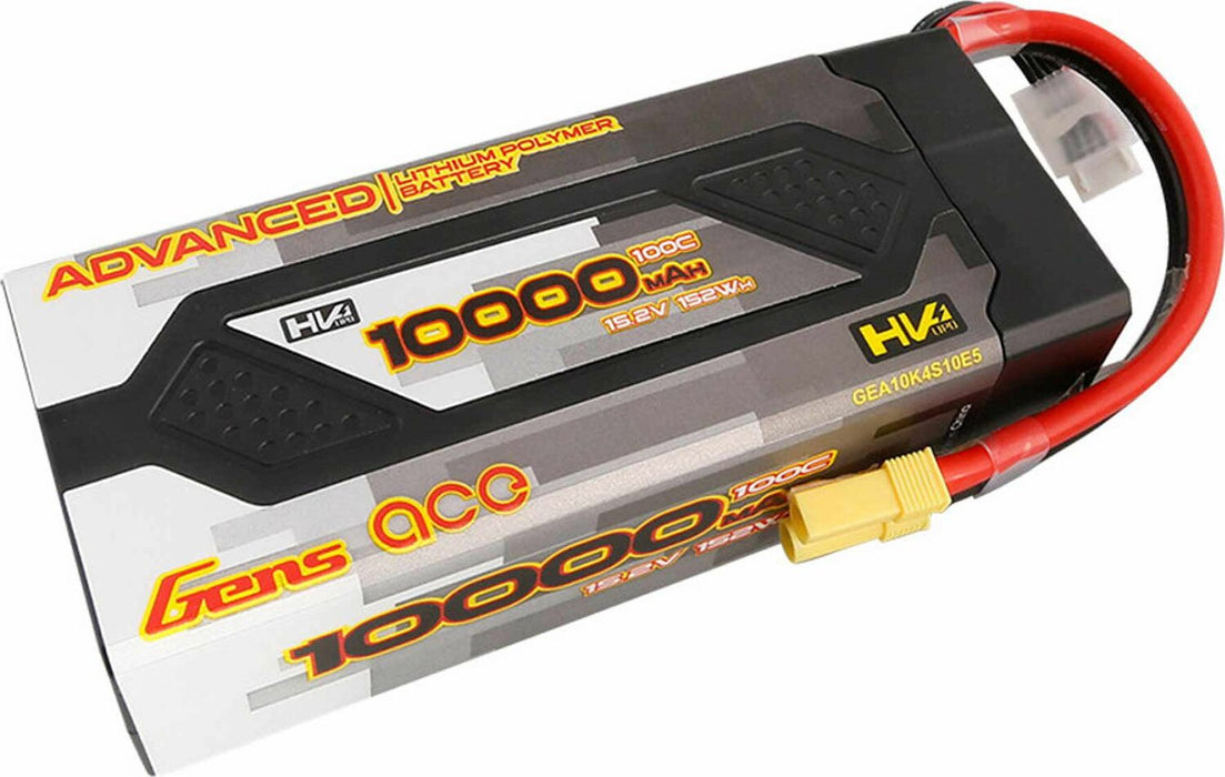 15.2V 10000mAh 4S 100C G-Tech Hardcase LiPo Battery: EC5