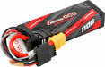 Gens ace 1100mAh 3S 60C 11.1V HardCase G-tech Lipo Battery Pack with XT60 Plug