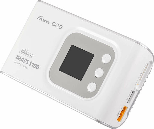 Gens Ace IMars S100 G-Tech AC Balance RC Battery Smart Charger-White
