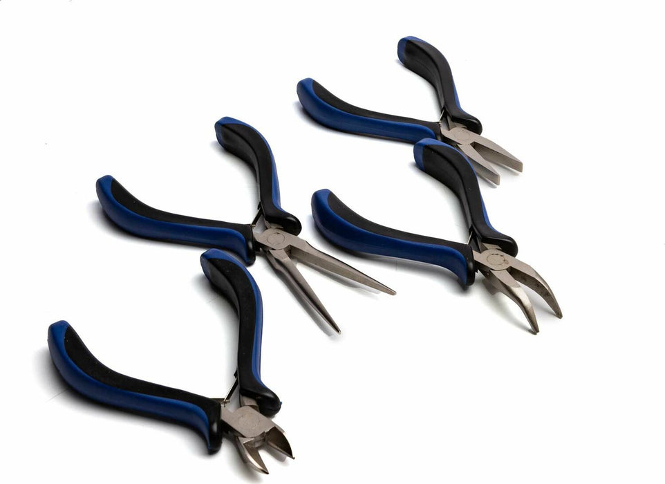 Spring-Loaded Pliers Set (4)