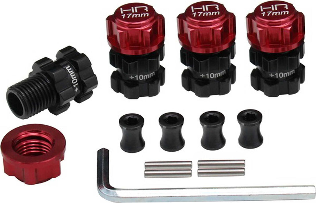 Heavy Duty 10mm Offset 17mm Hubs: ARRMA 1/10 4x4