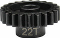 22t Mod 1.5 Hardened Steel Pinion Gear 8mm Bore