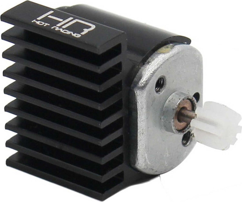 9-Fin 030 Motor Heatsink, Black: SCX24