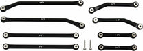 Aluminum High Clearance 4 Links Set for 5.25 (133.5mm) Wheelbase: SCX24 B-17 Betty, Deadbolt