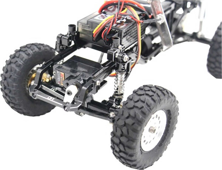 Aluminum EMax Steering Servo Mount: SCX24