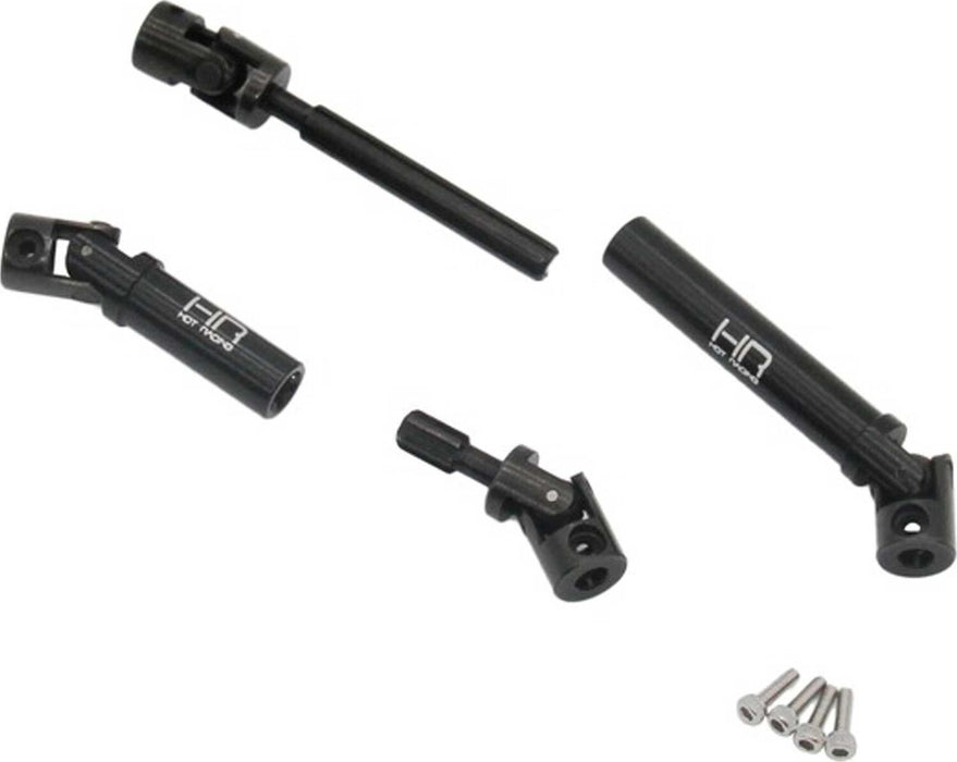 Steel Center Driveshaft (L/M): SCX24 C10, JLU