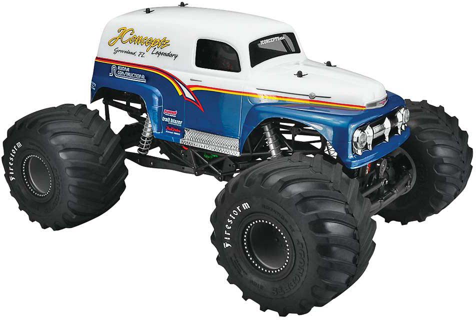 1/10 1951 Ford Panel Truck "Grandma', Clear Body, SMT10