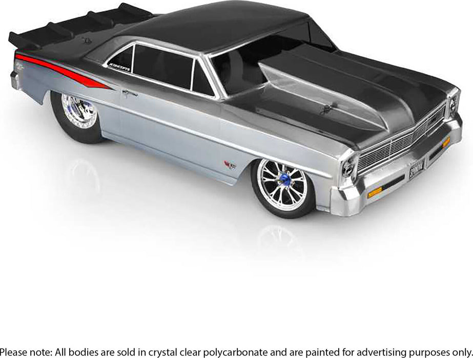 1/10 1966 Chevy II Nova Clear Body
