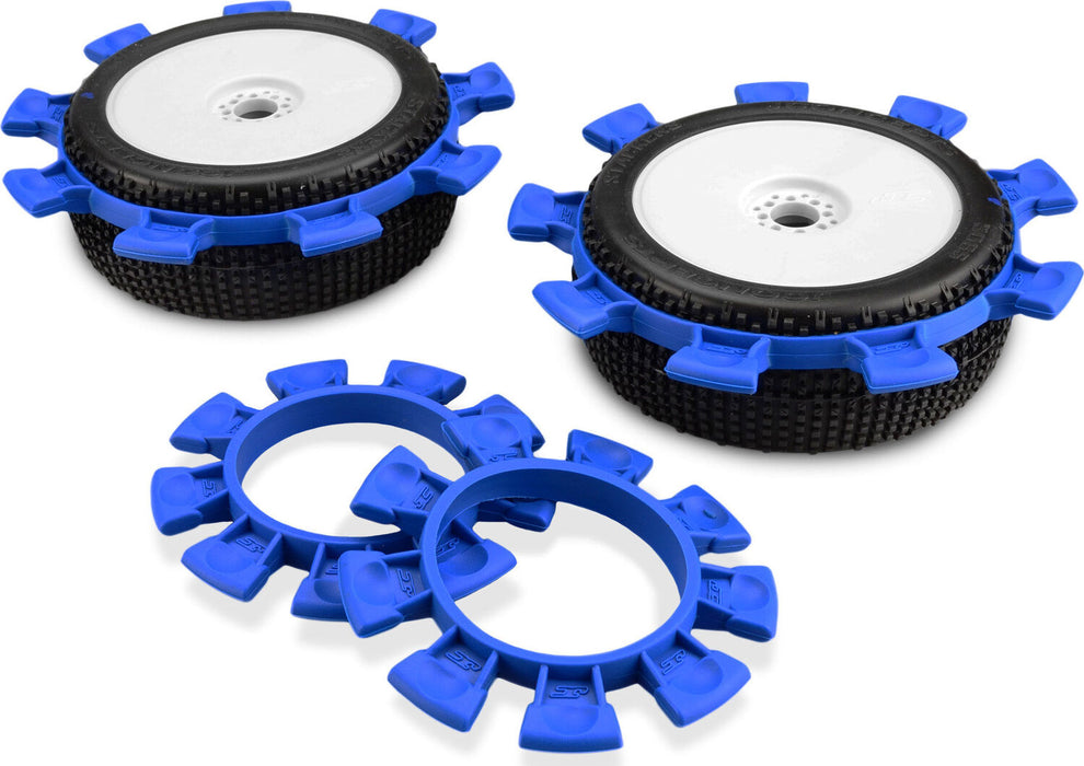 Satellite Tire Gluing Rubber Bands, Blue