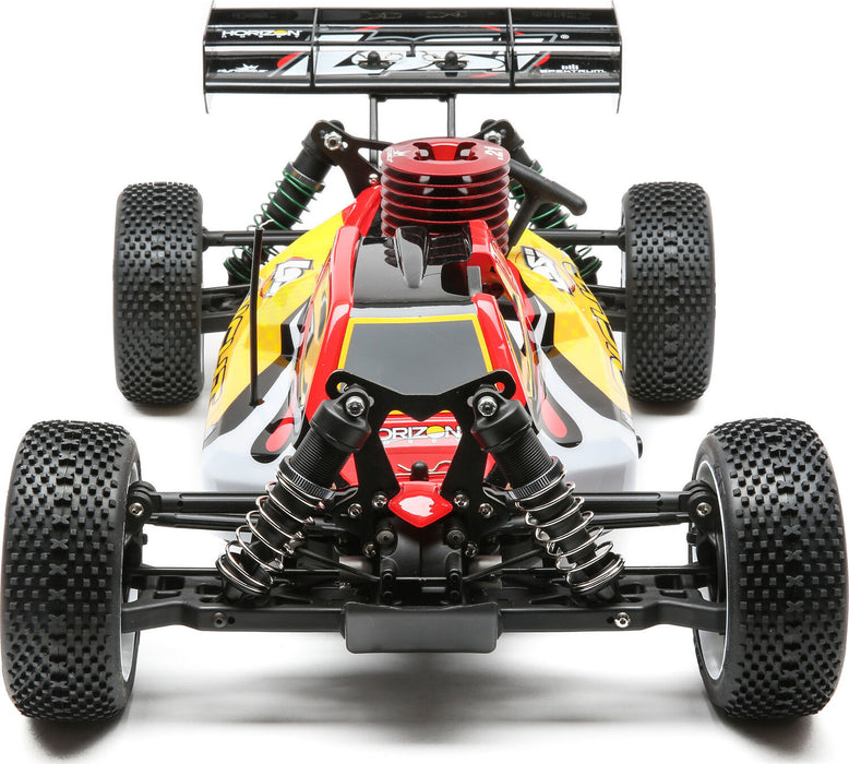 1/8 8IGHT 4WD Nitro Buggy RTR, Red/Yellow