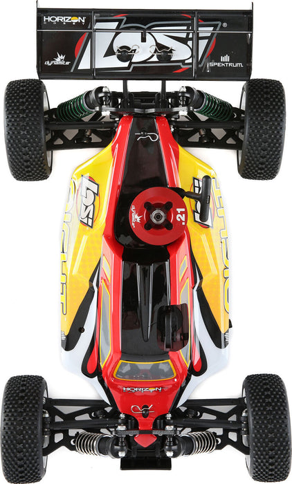 1/8 8IGHT 4WD Nitro Buggy RTR, Red/Yellow